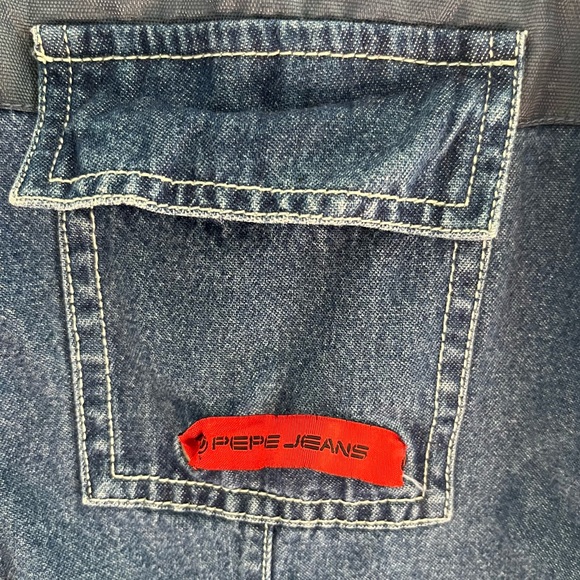 Vintage Pepe Jeans London Denim Button Down Shirt - Picture 7 of 9